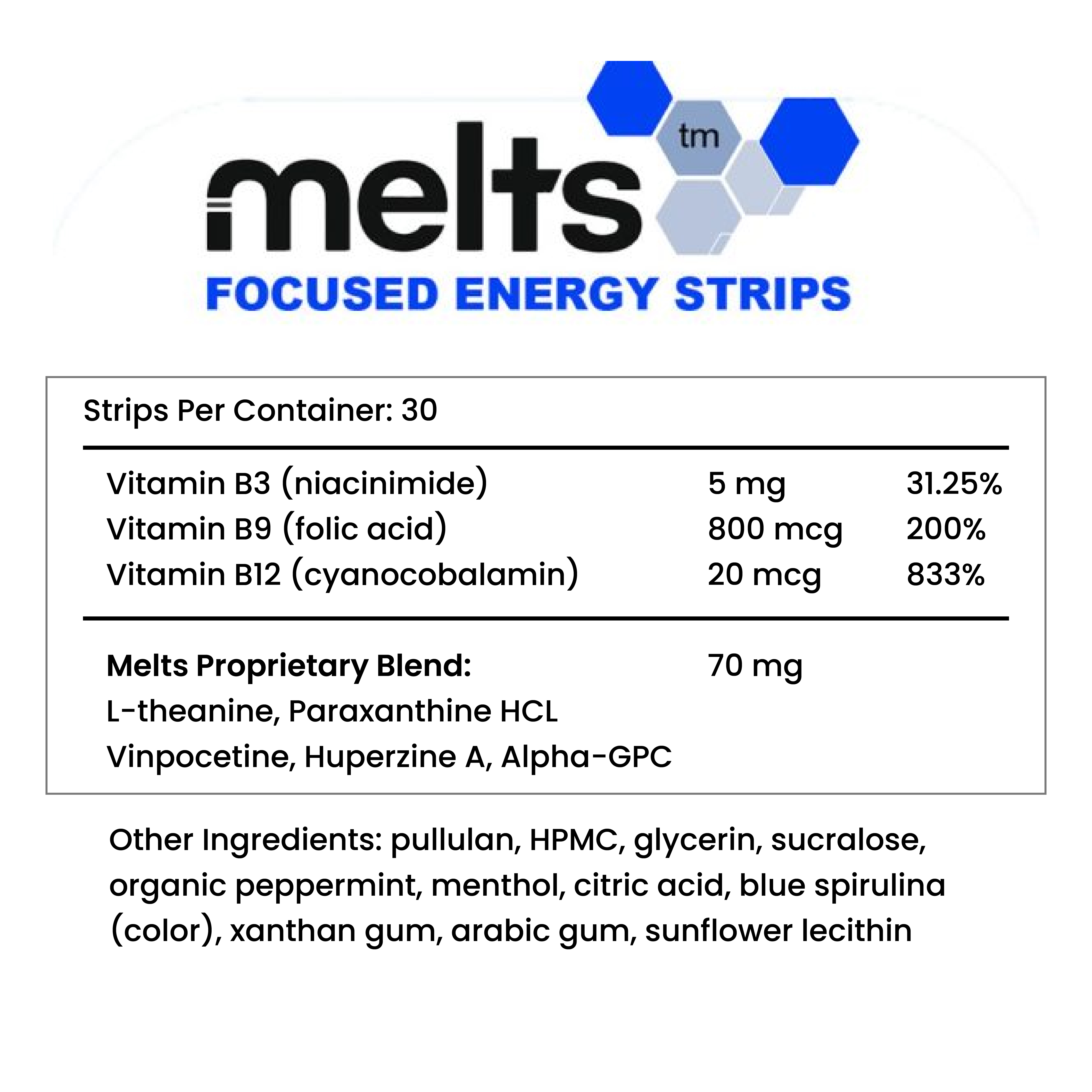 Melts™ Brain Fuel Dissolving Strips