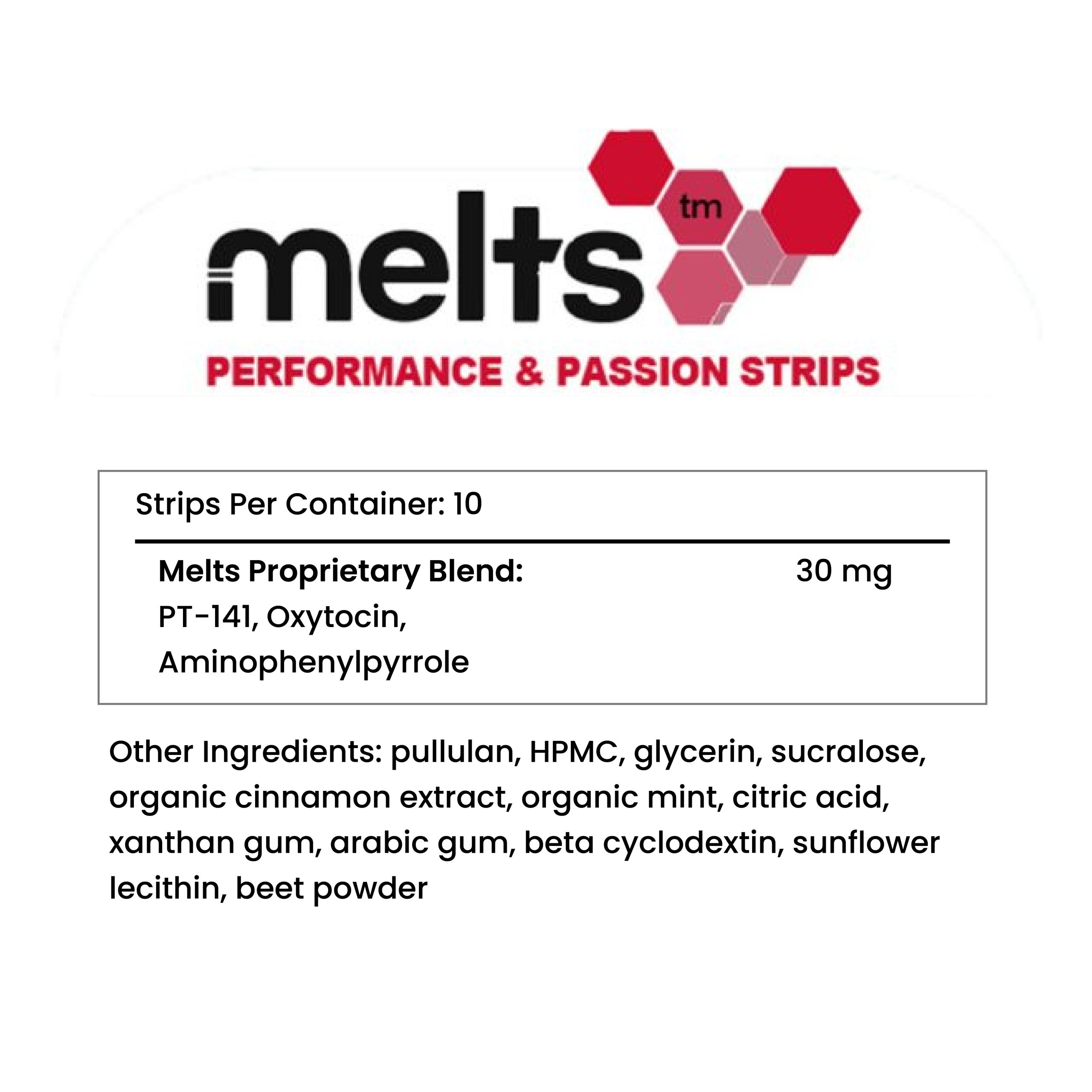 Melts™ Passion & Performance Dissolving Strips